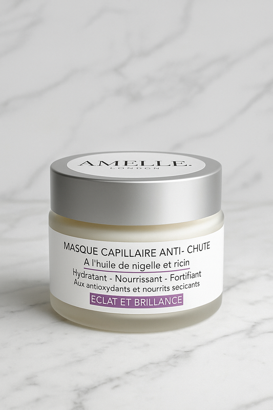 Masque capillaire anti-chute à l’huile de ricin & nigelle – Hydratant & fortifiant cheveux - 50 ml