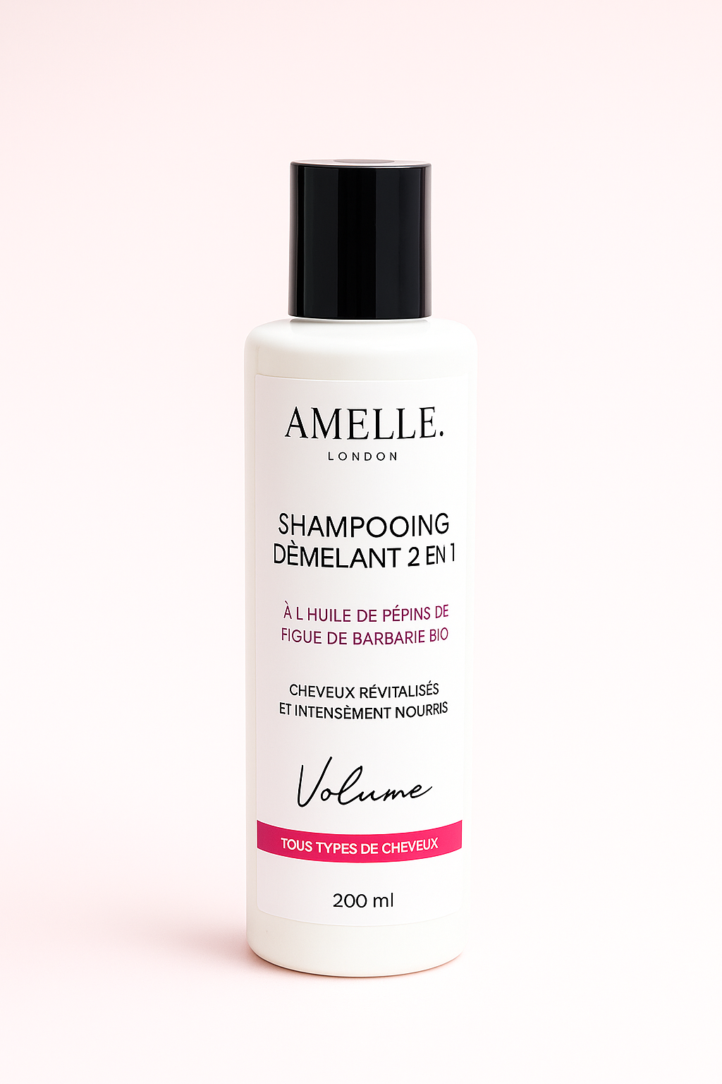Shampoing démêlant 2 en 1  à l'huile de pépins de figue de barbarie - 200 ml