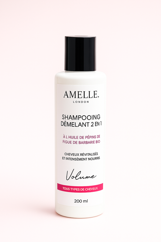 Shampoing démêlant 2 en 1  à l'huile de pépins de figue de barbarie - 200 ml